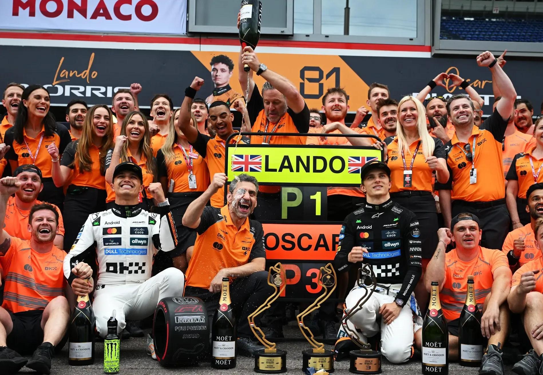 开云体育中国-索伯车队翻盘红牛车队，诺里斯状态火热